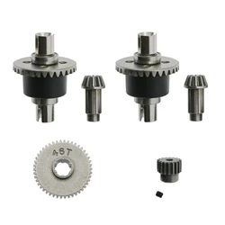 Metal Differential and Gear Set for SCY 16101 16102 16103 16201 Pro 1/16 Brushless RC Car Upgrades Parts Accessories