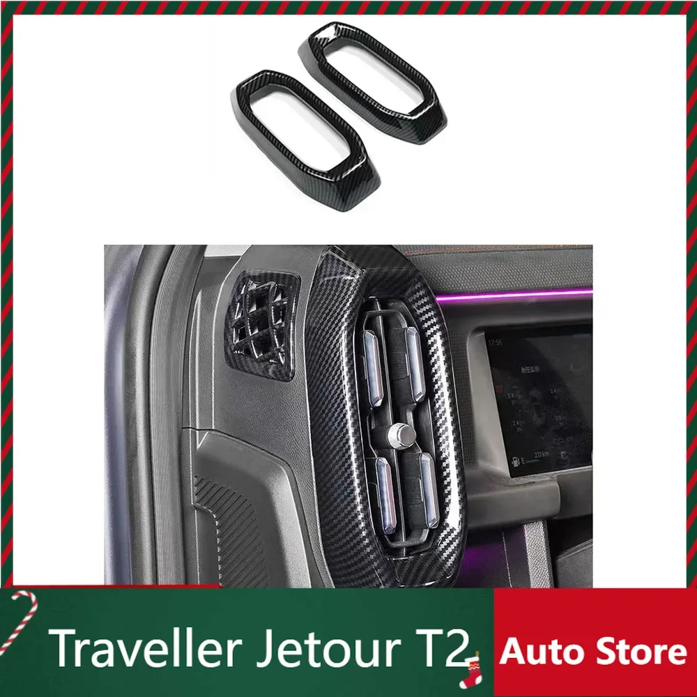 

New Model For cherry Jetour Traveller T2 2023 2024 Jetour T2 Styling Air Conditioning Dashboard Vent Cover Decorative Protection