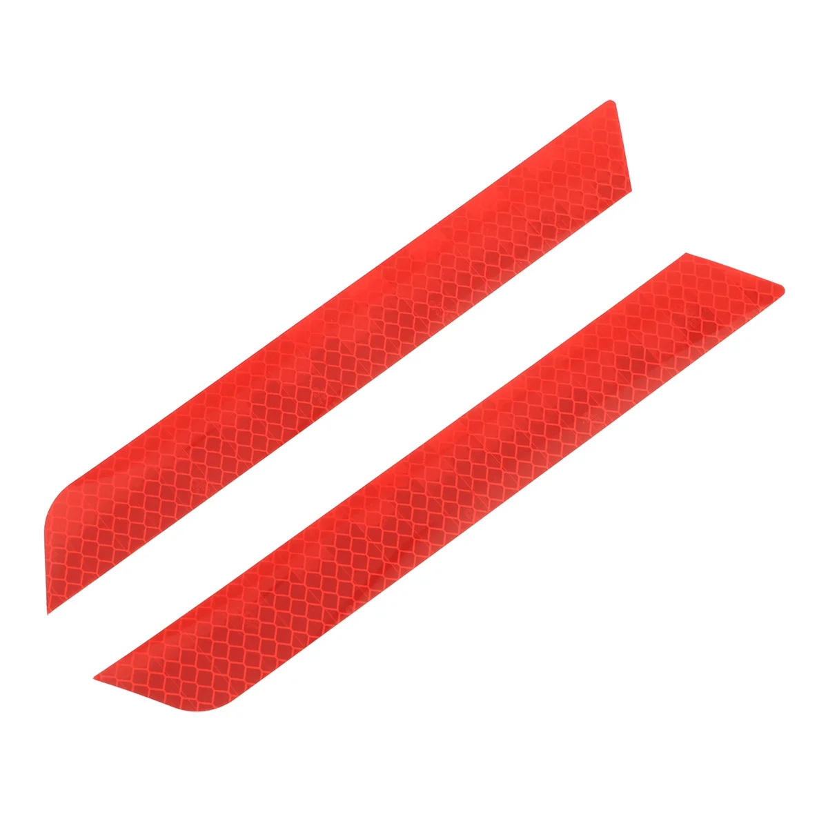 

Rear Bumper Stickers Reflective Trim Protector For Car Styling Red Auto Decoration Scratch Proof Self Adhesive Easy