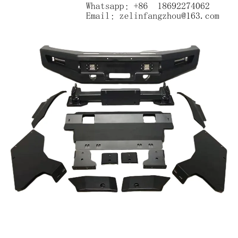 

Factory New Rear Bumper For Toyota Hilux Revo 2012-2014 With Fog Light Cutouts 4x4 Auto Upgrade Parts