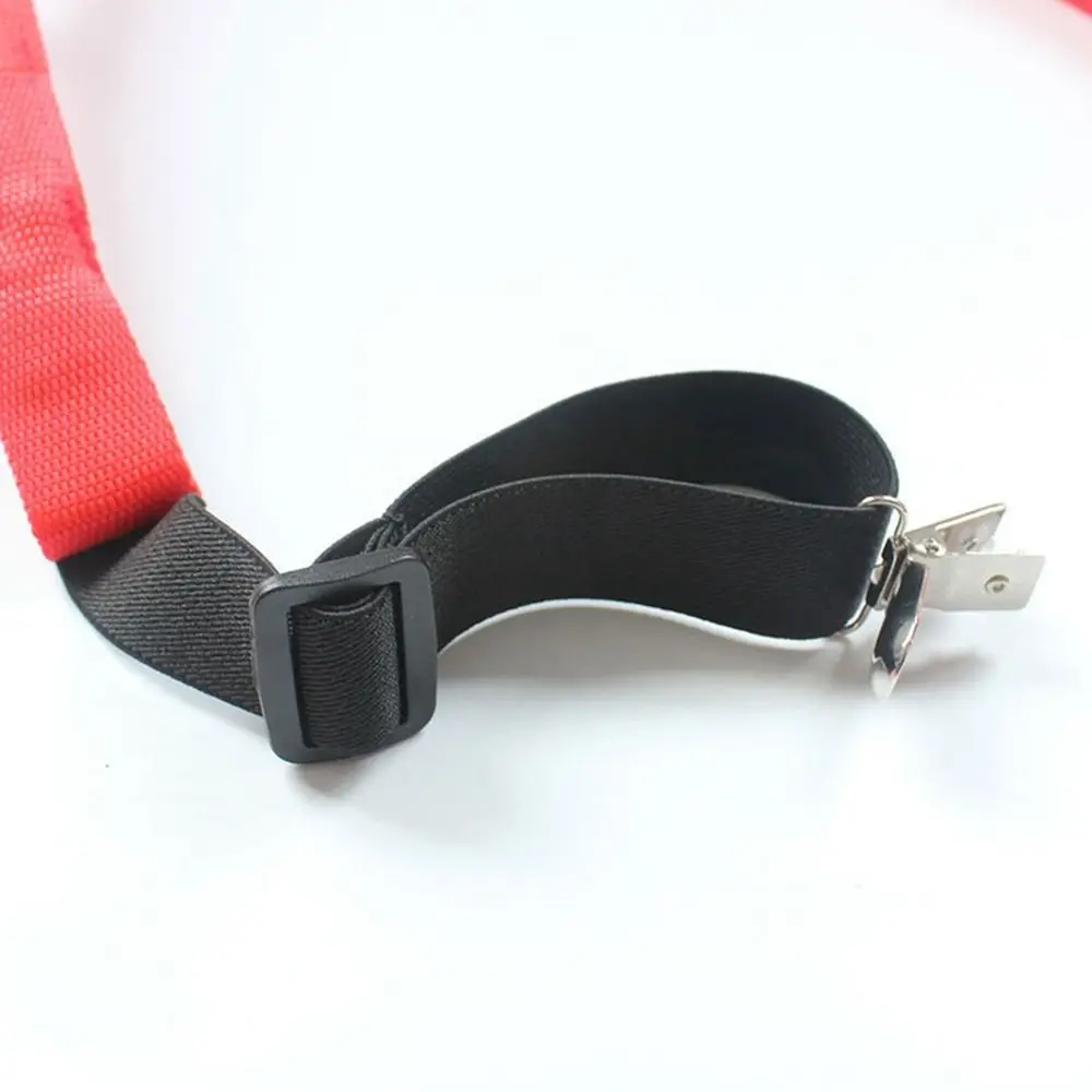 Bar Music Festival Costume For Men Strap Clip Tie Suspenders Set Luminous Bow Tie Hanging Pants Clip LED Suspenders Clips