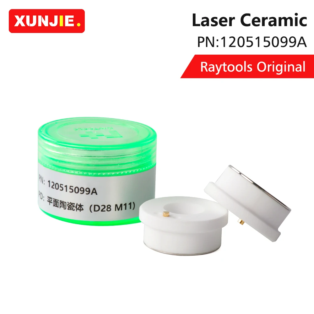 XUNJIE Raytools Original D28mm Laser Ceramic M11 Nozzle Holder PN120515099A For Raytools BM115 Fiber Laser Cutting Head