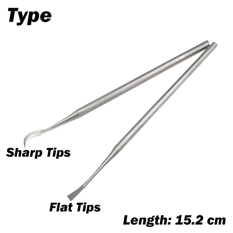 

1Pcs Dental Veneer Removal Tool Stainless Steel Porcelain Teeth Moulds Sharp Flat Tips Dentist Instruments