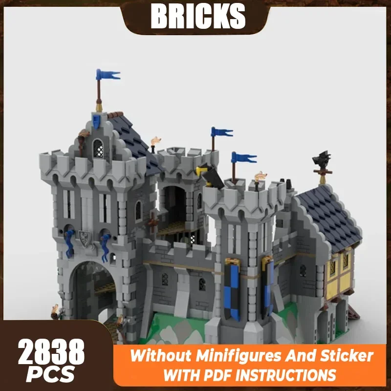 

Medieval Castle Model Moc Building Bricks Eagle Knight Castle Technology Modular Blocks Gifts Christmas Toys DIY Sets Assembly
