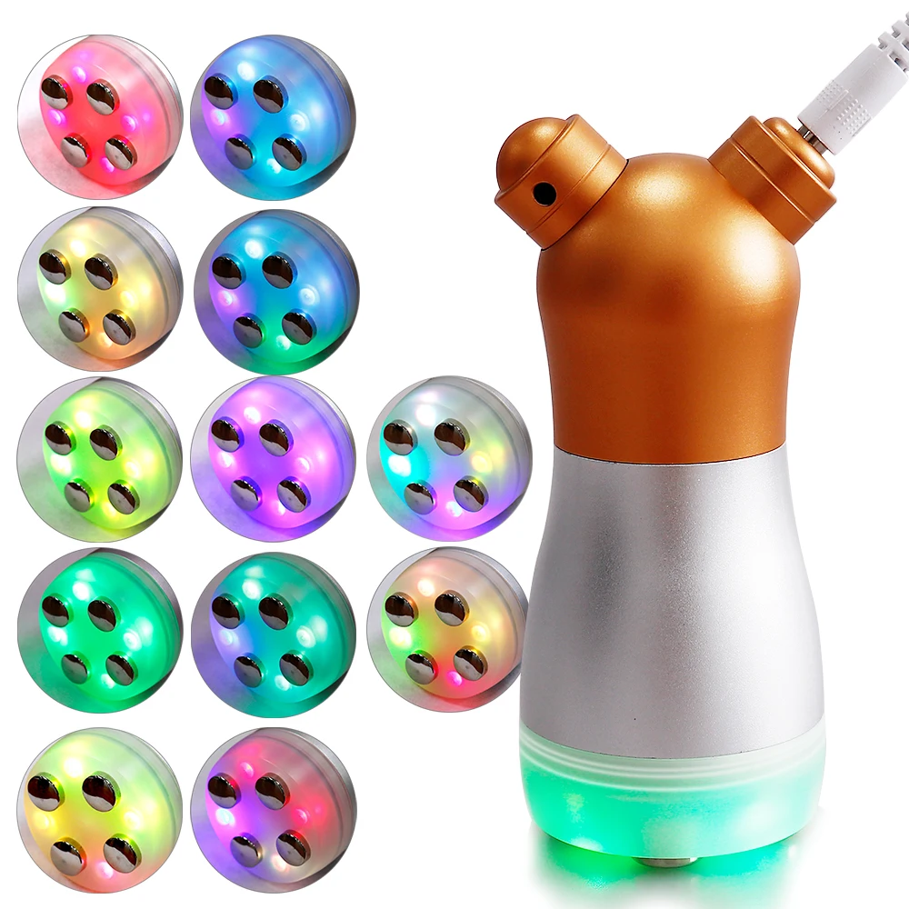 Microstroom gezichtsapparaat RF radiofrequentie gezichtsmassager Naaldvrije mesotherapie Elektroporatie Gezichtshuid Lifting Aanscherping