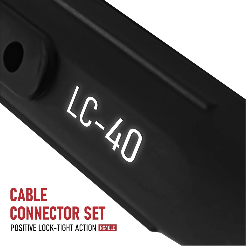 MOPHE-LC40 Cable Connector Set, Includes Black Male & Female Connectors Cable Capacity: 1/0 To 2/0 (50-70Mm²)