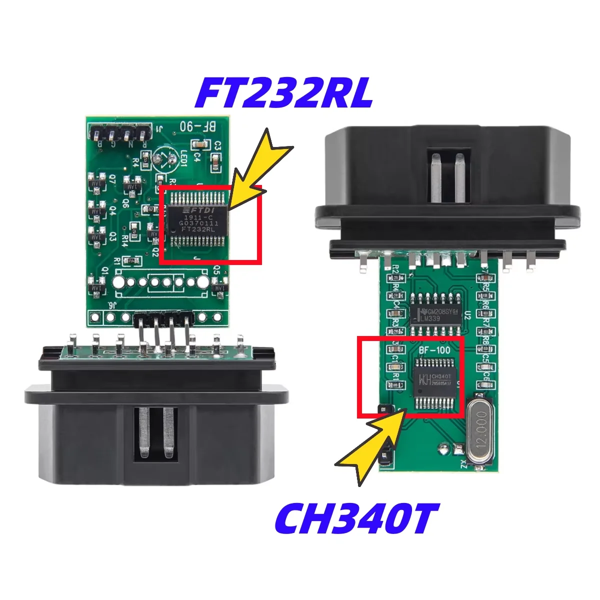 VAG KKL 409.1 With FTDI/CH340T Chip OBD2 Car Diagnostic vag com USB Interface Cable 409 1 For VW/Audi/Skoda/Seat OBD2 Scanner image 2