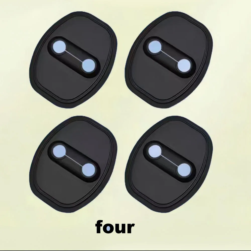 Chery ICAR V27 2026-2027 Car Door Latch Silicone Cover Waterproof Buffer Pad Interior Modification Parts