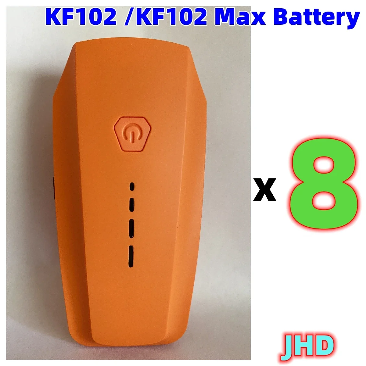 JHD Wholesale KF102 MAX Battery Orange For KF102 Drone 7.4V 2200mAh Original Drone Battery KF102 MAX  Accessories Parts