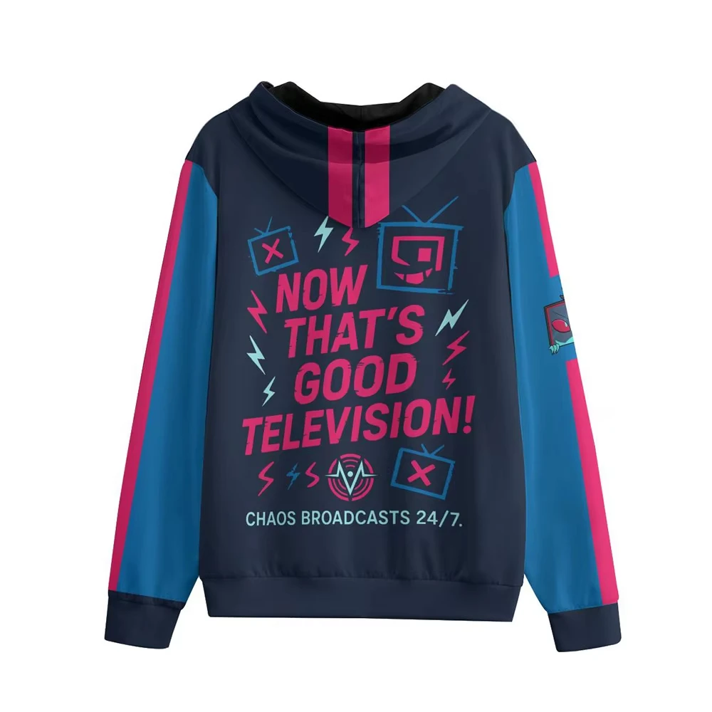 2026 Game Murder Drones Design Pattern Printed Summer Children's Pullover Hoodies Long Sleeve Minimalist Casual Tops