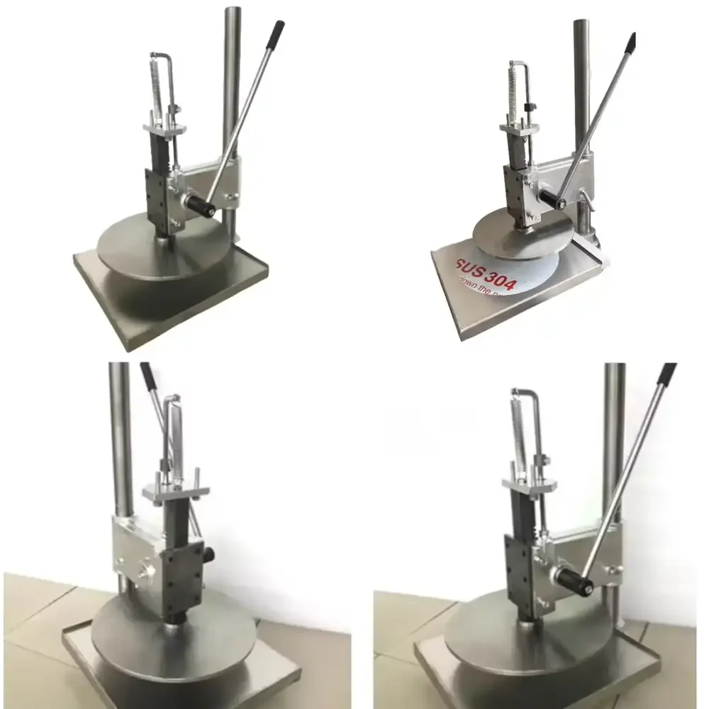 

Stainless Steel Commercial Flour Tortilla Maker Dough Press Machine Pizza Dough Pastry Manual Press Machine