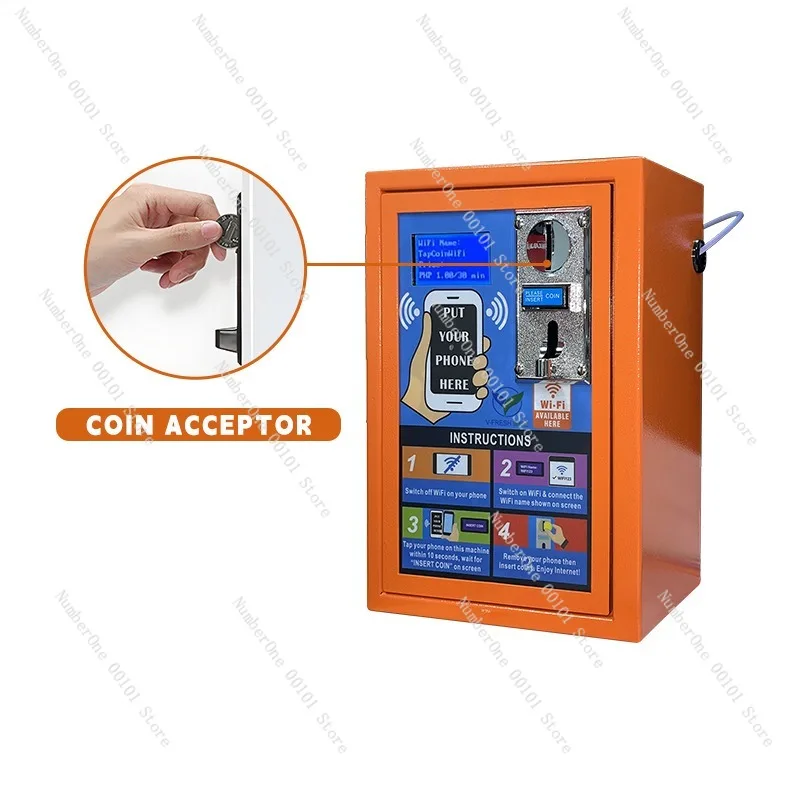 Wall Mounted Smart Vending Machine 24H Self-Service with WIFI/4G Remote Management