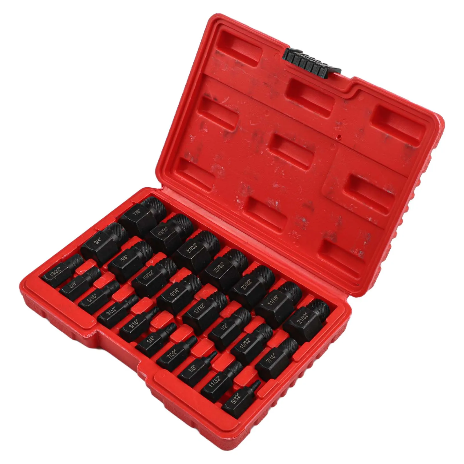 

Универсальный набор для извлечения винтов, автомобильные инструменты, съемник болтов, 25-компонентный экстрактор винтов, инструменты для ремонта автомобилей, инструменты для строительной площадки