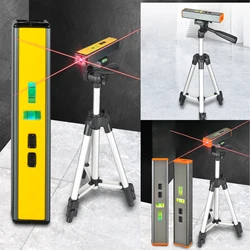 Red Lines Laser Level Home Decoration Laser Line Marker Infrared Ground Leveler Multi-function Laser Leveling Ruler