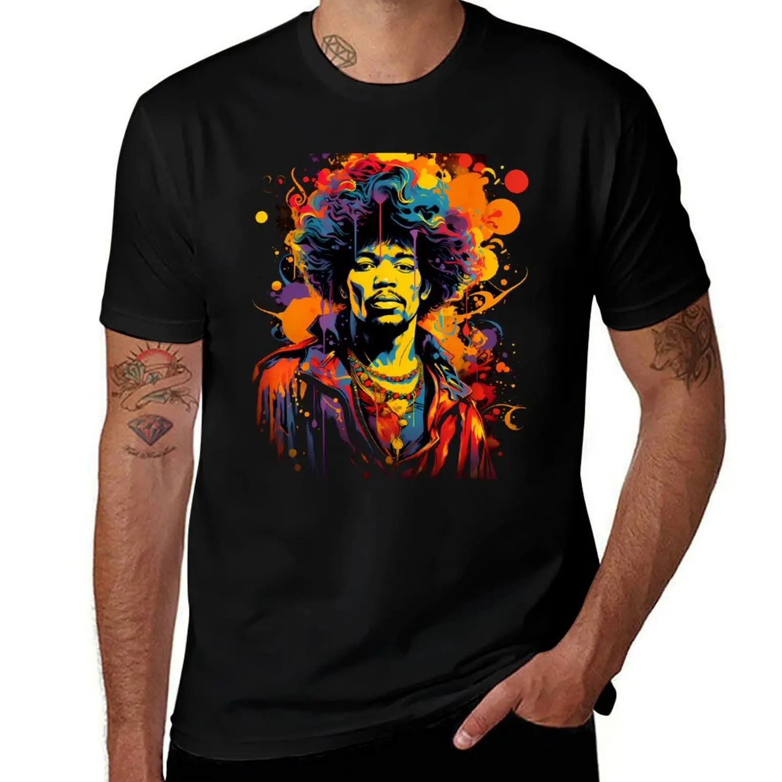 hendrix T-Shirt Stain Resistant Casual Tee