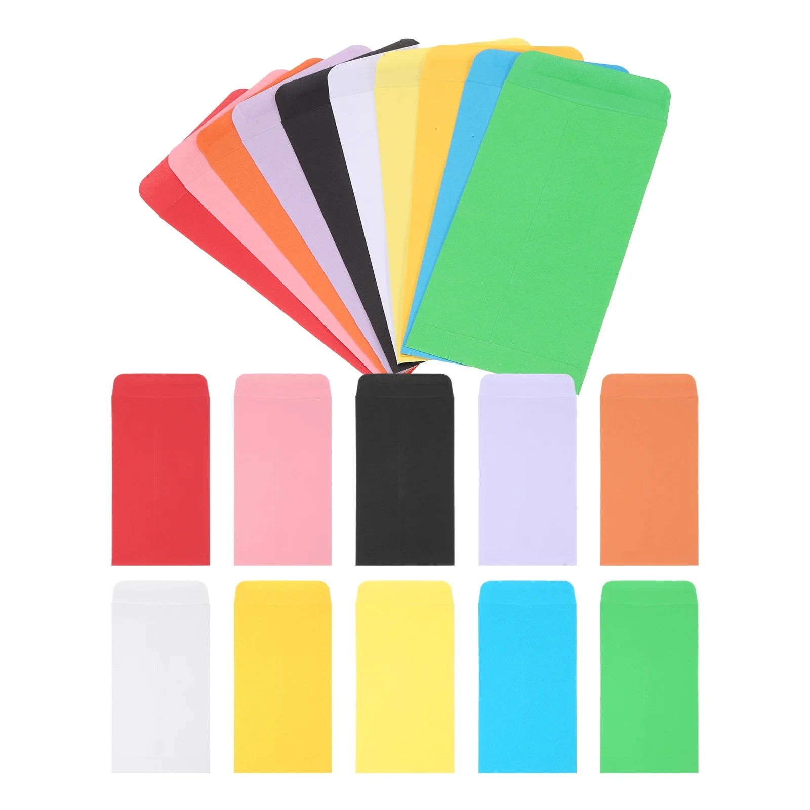 

200Pcs 16.5x8.89cm Money Envelope Cash Envelopes Money Holder Bags Budgeting Saving Challenge Letter for Gift Checks Ticket Card