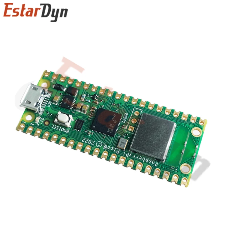 Raspberry Pi Pico Board RP2040 Dual-Core 264KB ARM Low-Power Microcomputers High-Performance Cortex-M0+ Processor