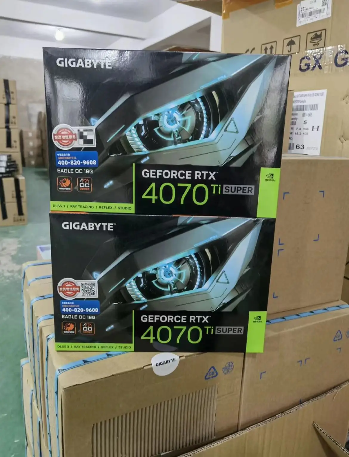 New Gpu 40series 4060 4060ti 4070 Super 4070Ti super 4080 4090 GDDR6X 256bit gpu Game Gpu