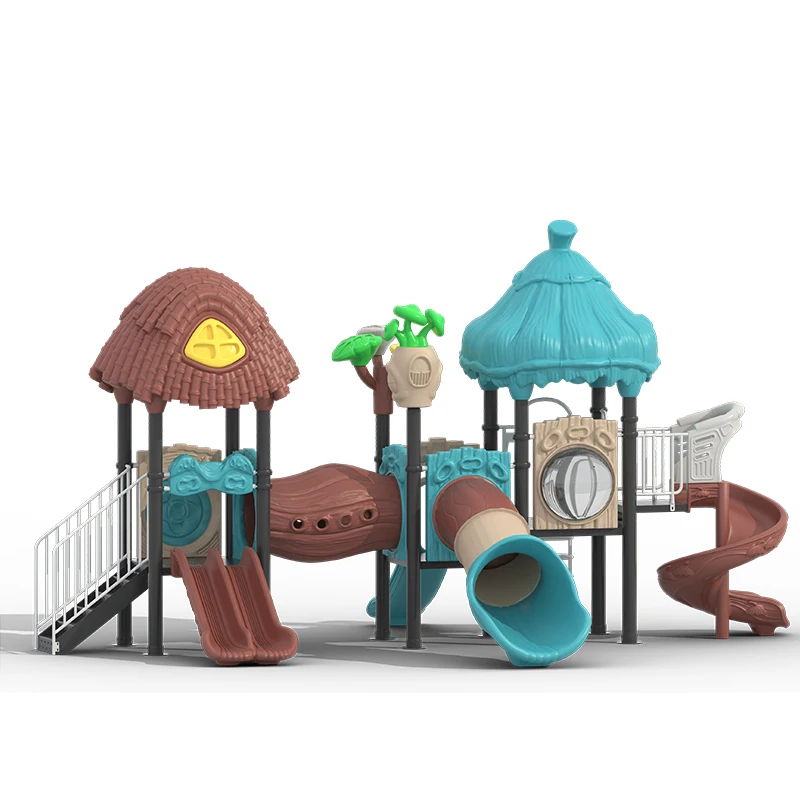 EO-School Outdoor Amusement Equipment Cheap Plastic Slide for Kids for Playgrounds&