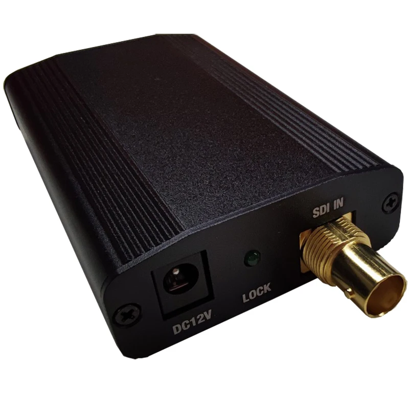Dibviewolo 12G SDI Loop Adapter Converter  for 1080P Audio Video DCR Camera Projector