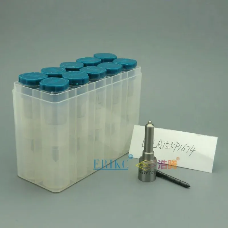 Cone Spary Nozzle DLLA155P1674 Fuel Nozzle Injector 0433172026 Control Spray Nozzle DLLA 155 P 1674 for 0445110291 0445110409