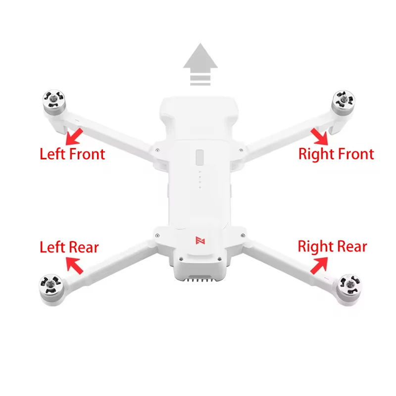 Voor Fimi X8se 2020/2022 Drone Reparatie Arm, Voor, Achter, Links En Rechts Armen Nieuwe Originele Reparatie Onderdelen