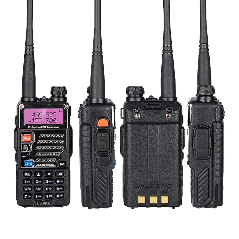 

Baofeng UV-5RE Walkie Talkie VHF UHF Ham CB Radio Transceiver Scanner Radio Station Updated UV-5R Talki Walki UV-5RE