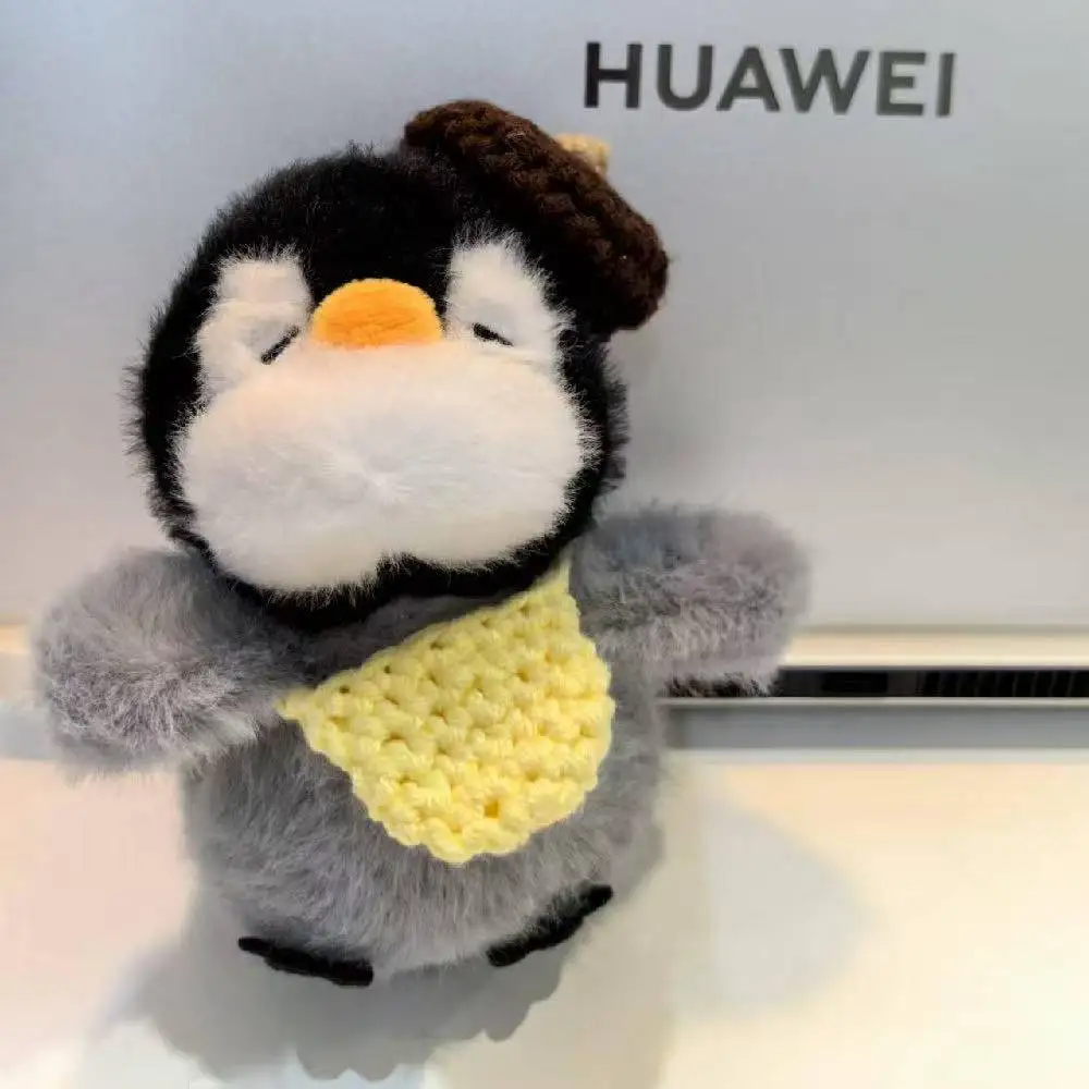 Nieuwste schattige pinguïn rugzak hanger sleutelhanger pop Kawaii gevulde knuffel pop cartoon anime schattig kussen kindercadeau