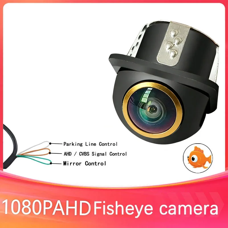 

Fisheye glass Lens Car Camera 1080PAHD/CCD Rear View Wide Angle Reversing Backup Camera HD Night Vision Vehicle Reversing Front