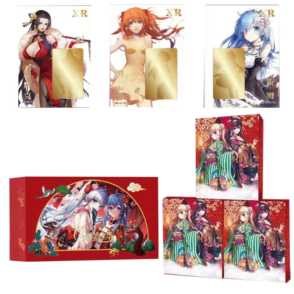 

Latest wholesale priceGoddess Story Collection CardsGoddess Carnival SSP Anime Rare Collection CardTable Playing GameCards