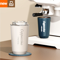 Xiaomi Youpin 304 Stainless Steel Vacuum Insulated Coffee Mug One-Touch Flip Lid Leakproof Fashion Car Cup For Travel Office