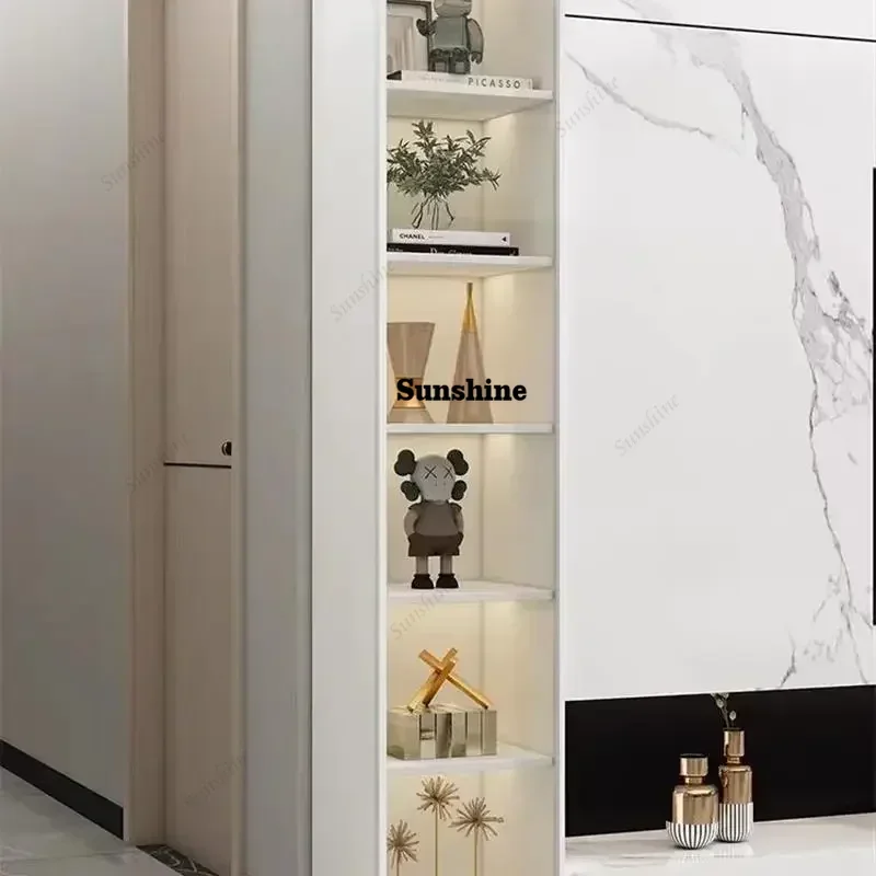 Glass Cellar Wine Cabinets Rack Showcase Storage Wall Wine Cabinet Living Room Fridge Vitrinas De Vidrio Indoor Bar Furniture