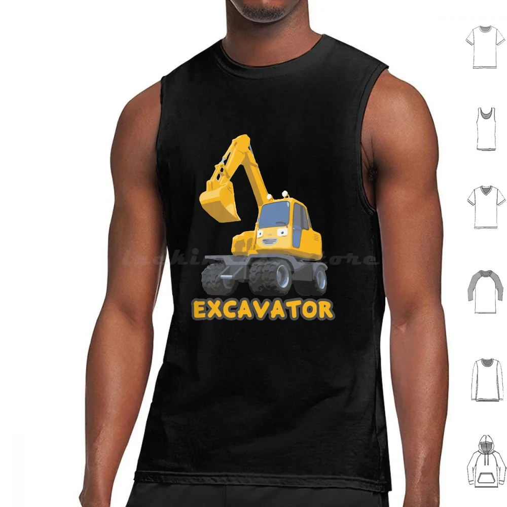 เสื้อยืดแขนกุดสำหรับรถบรรทุกขนาดใหญ่รถโรงเรียน