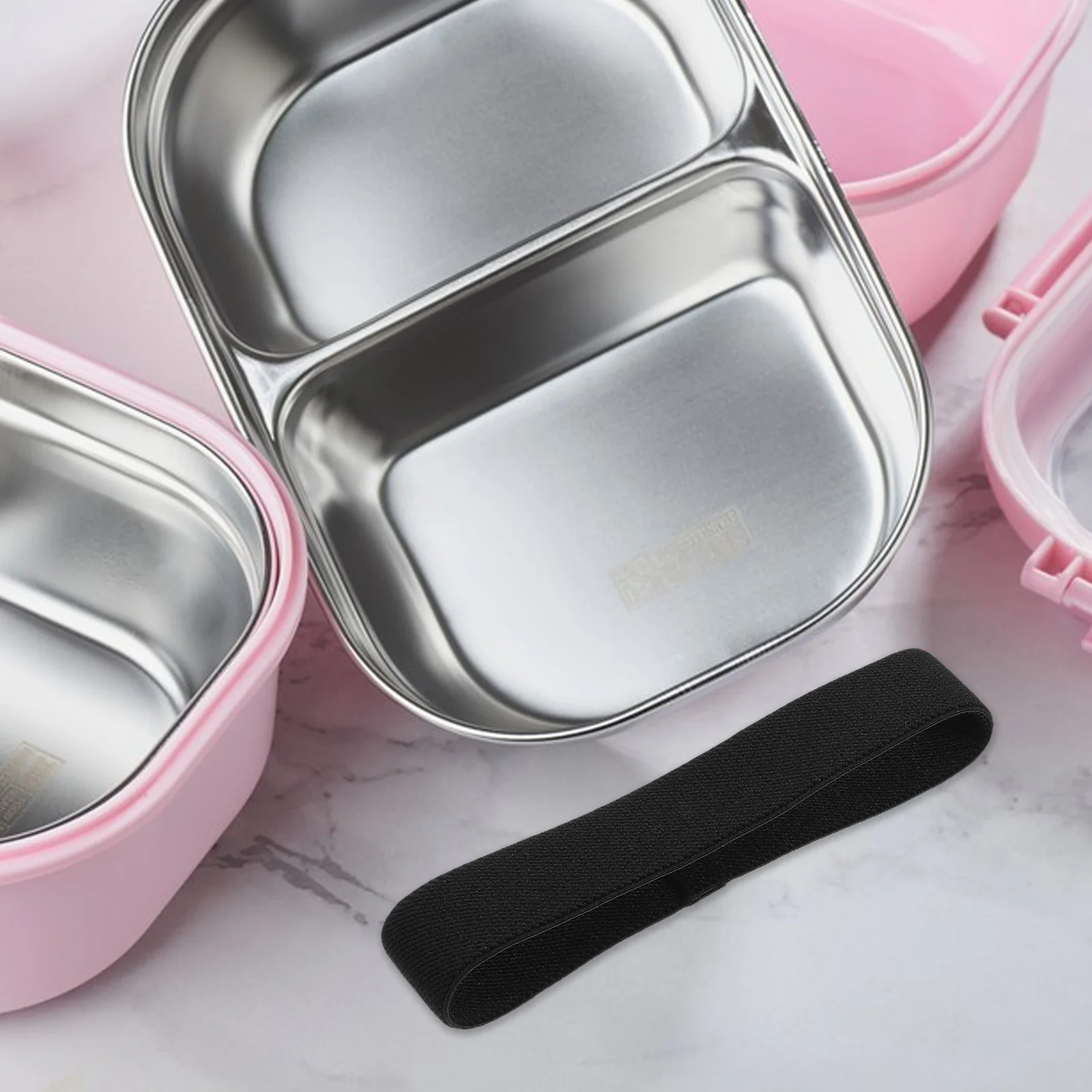 9Pcs Elastic Lunch Box Strap - Strong Bento Box Replacement Band - Perfect for School Office Picnic Spill Resistant