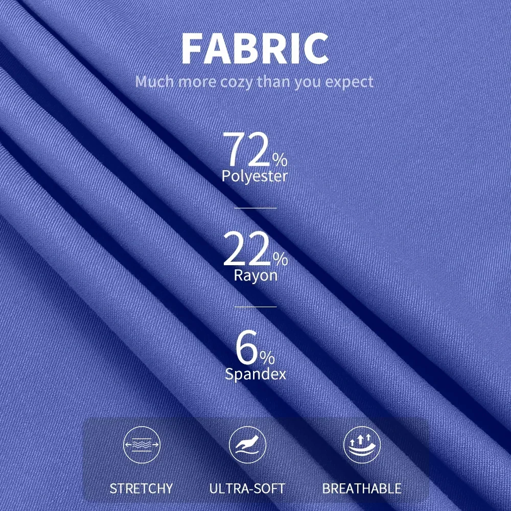 Wholesale Surgical Uniforms Woman Elastic Breathable Top+pants 2-piece Sets Doctor Clinics Hospital Scrubs Solid Color Work Wear