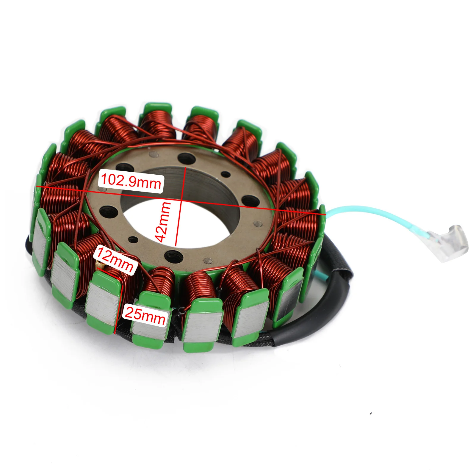 Areyourshop 21003-1124 Magneto Generator Stator Coil  For Kawasaki Eliminator 400 600 GPX 500 600 R Ninja 600 1985-1997