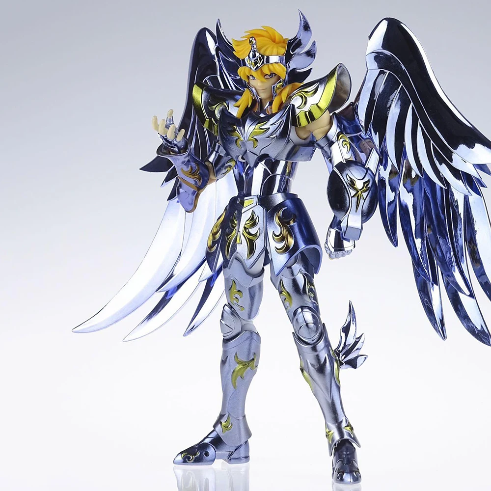 Saint Seiya Myth Cloth EX SOG Dragon Shiryu Andromeda Shun Cygnus Hyoga Phoenix Ikki 10th V4 Zodiac Knight Action Figure GTmodel