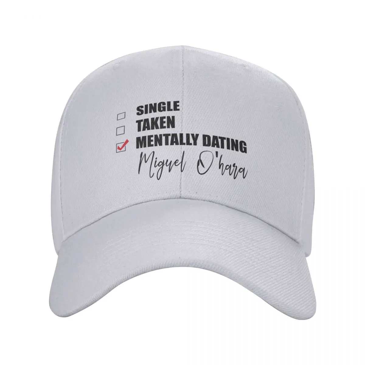 Mentally Dating Miguel Ohara Baseball Cap Rave New Hat Boy Women's