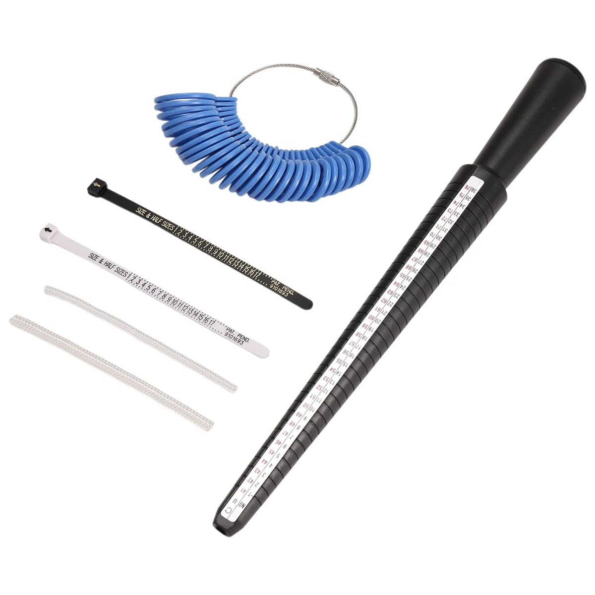 Set Alat Ukur Ukuran Cincin AA - Ring Sizer Measuring Tool Mandrel Set ulasan dan harga