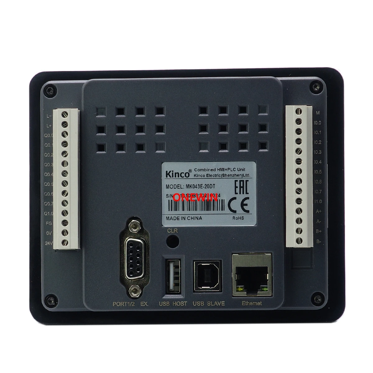 Kinco IoT MK043E-20DT HMI PLC All In One 4.3 inch Touch Screen With Programmable Controller Integrated Panel Support Remote