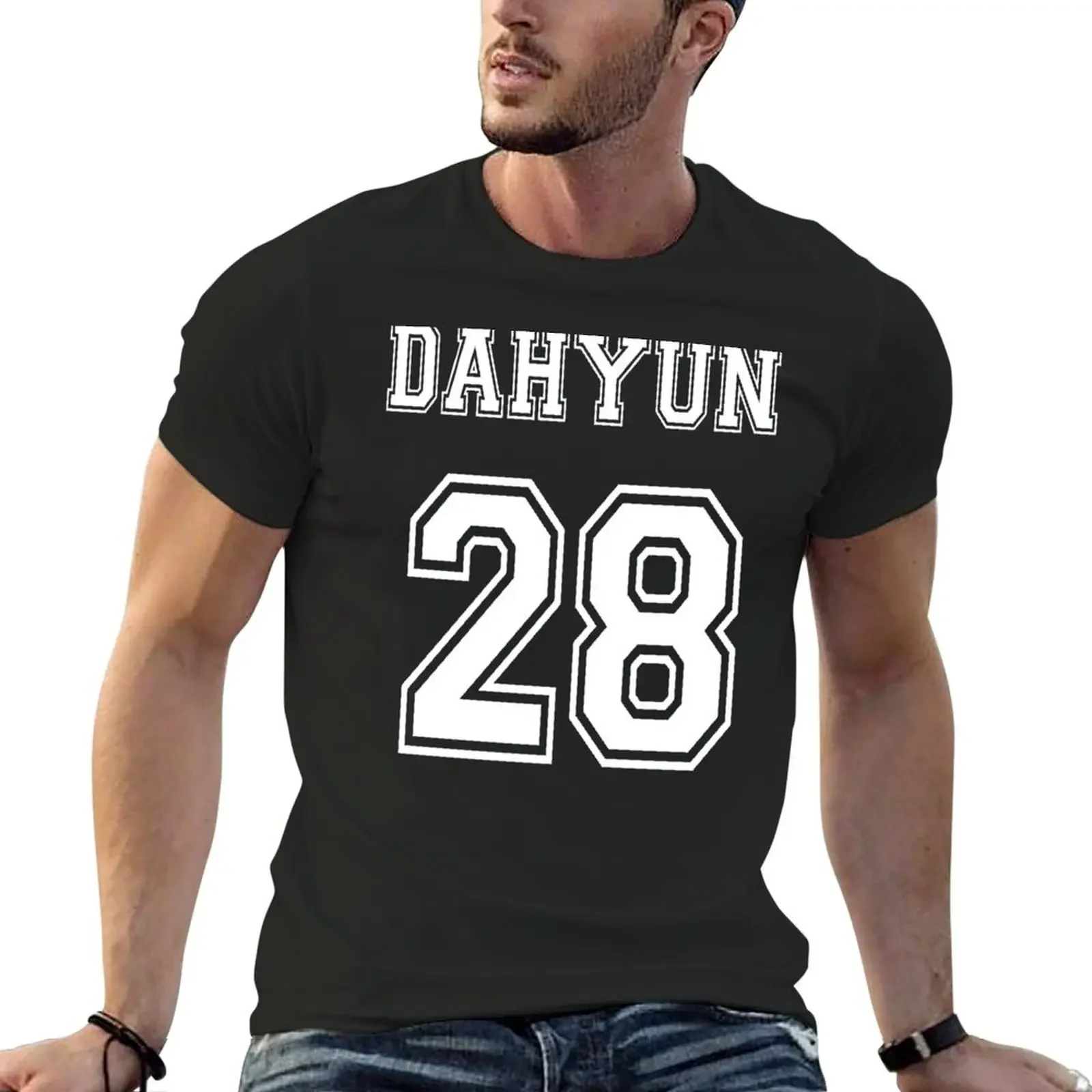 

Kim Dahyun, #28 T-Shirt anime figures designer shirts t shirts for men
