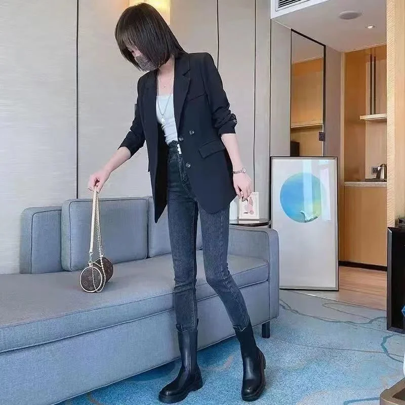 Small Suit Jacket For Women 2025 Spring And Autumn New Style High-end Slim Fit Professional Casual Western-style Suit