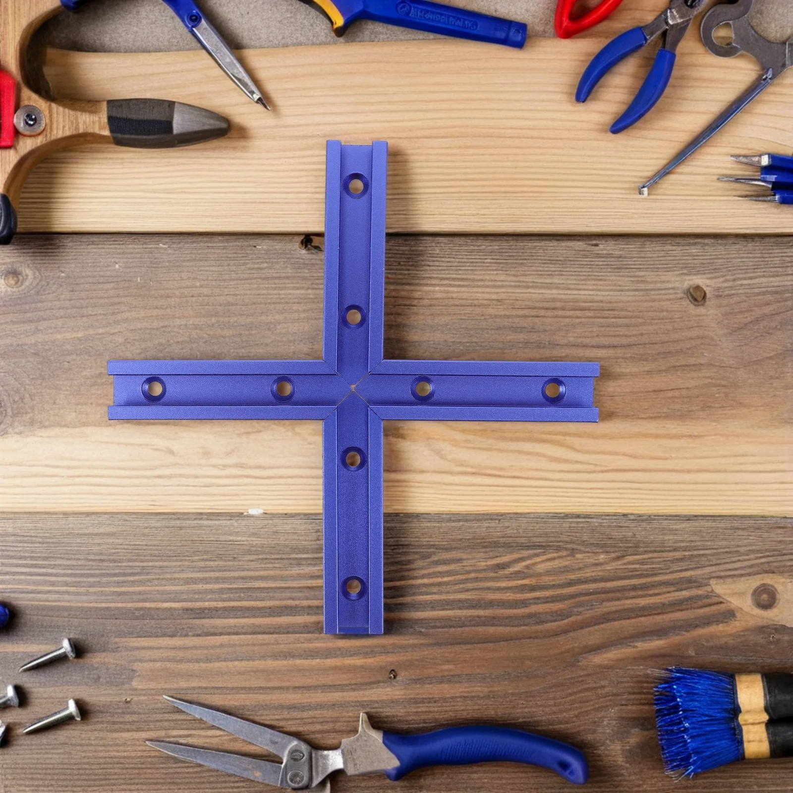 

Деревообрабатывающий зажим с Т-образной направляющей, прочные зажимы для скосовых направляющих, регулируемый деревянный зажим для домашнего промышленного использования, регулируемый деревянный зажим для проектов