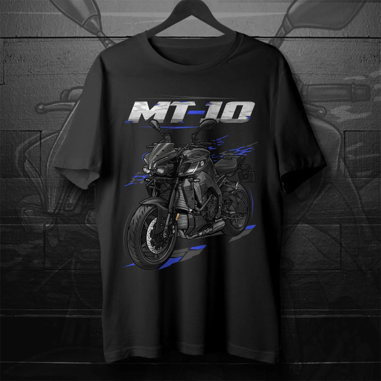 Japanese 2022-2025 Models MT-10 Motorcycle T-Shirt O-Neck Short Sleeve Summer Casual Mens T-shirt