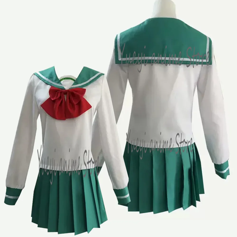 Anime Cosplay Mikoto Shirakawa Costume Adult Sailor suit uniform Outfits Halloween Party Dress  customized