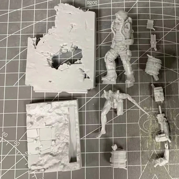 1/35 Resin Model figure GK, Nest Destroyer Engineer, Mechanical theme, Unassembled and unpainted kit