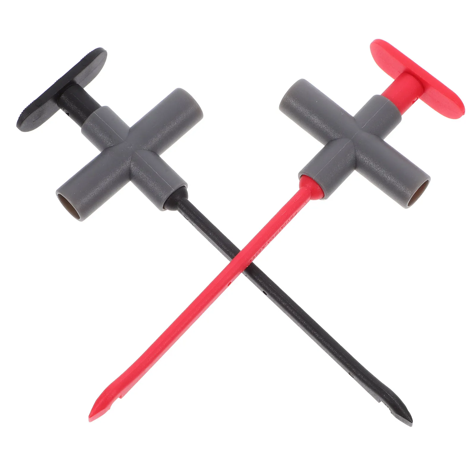 

2Pcs Automotive Test Probes Non-Piercing Design Durable ABS Versatile Car Testing Safety User-Friendly Operation