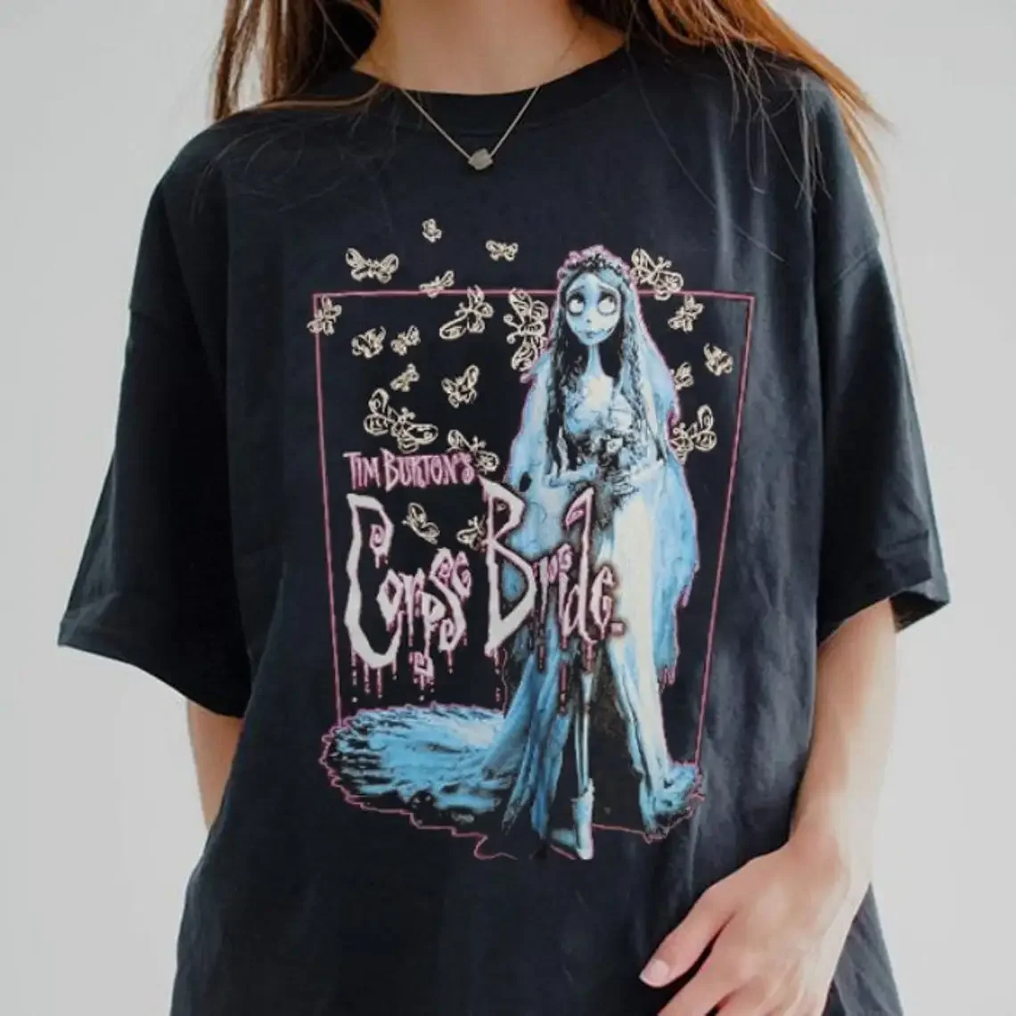 Corpse Bride Horror Movie Inspired Tee Corpse Bride Bride to Be Shirt