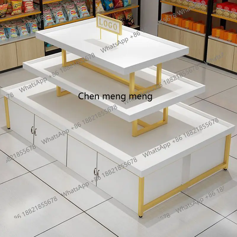 

Nakajima Display Cabinet Product Display Booth Sample Display Desk Liushui Supermarket Shelf