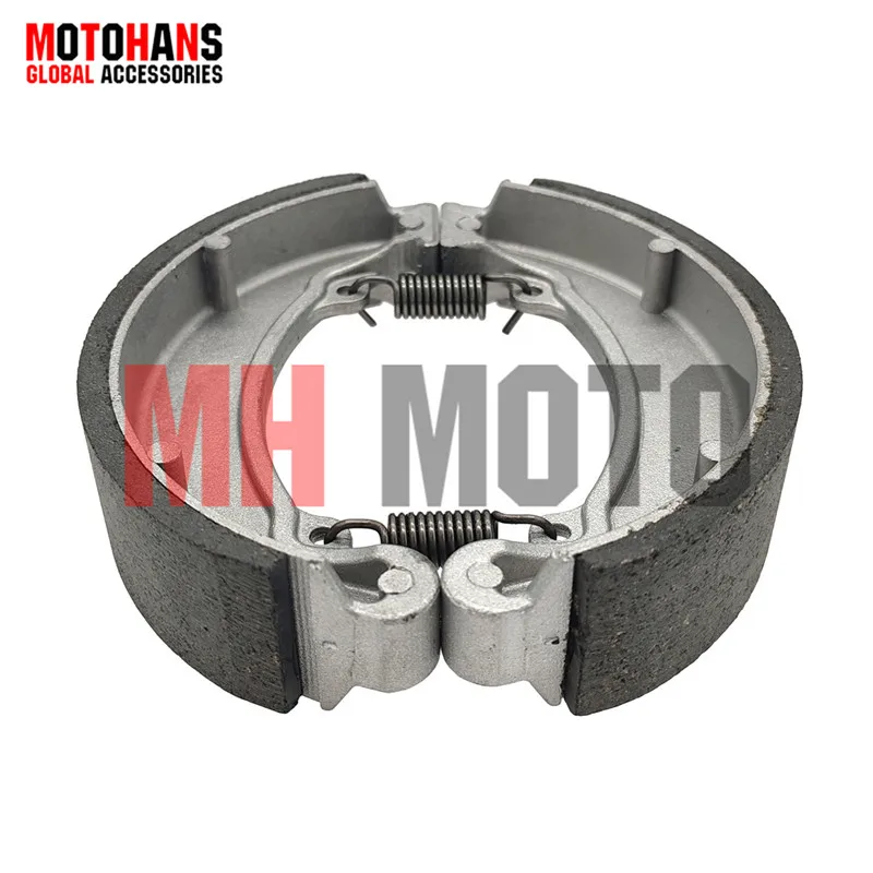 حذاء فرامل أسود من ASBESTOS مقاس 130*30 لطراز WY125 CGL125 CB250 CBT125 CM125 حصريًا ITALIKA FT150 DM150 HORSE150 #2